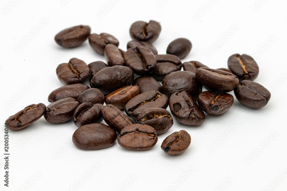 Coffee beans isolated Coffee beans isolated