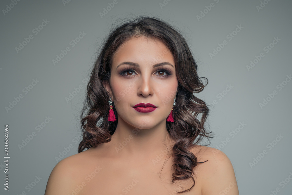 Portrait of a beautiful multi-ethnic girl