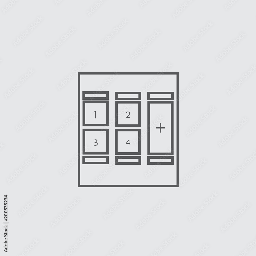 calculator icon isolated on white background calculator icon isolated on white background