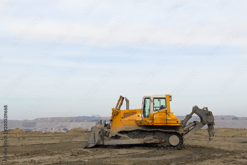 Yellow Bulldozer