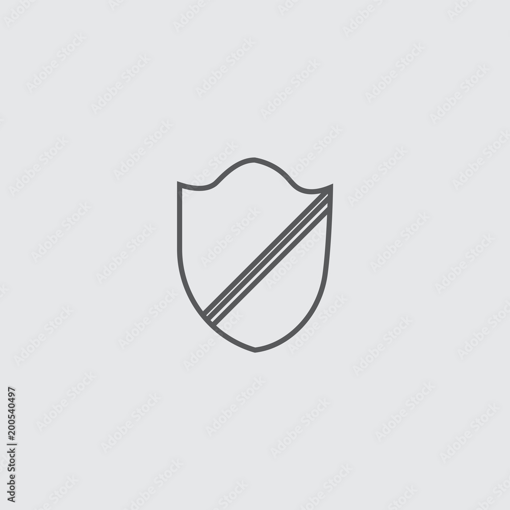 defend icon isolated on white background defend icon isolated on white background