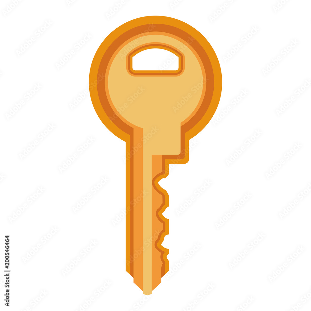 key door isolated icon