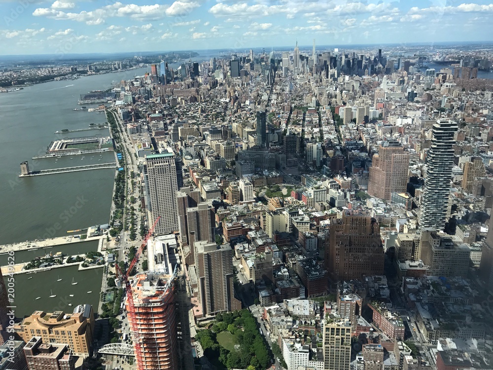 Naklejka premium New York Skyline