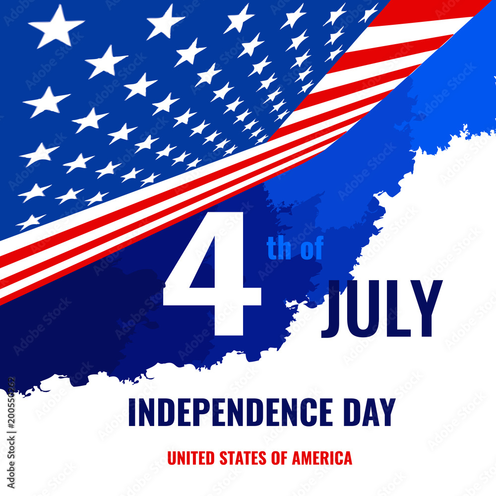  independence day card United States July 4 