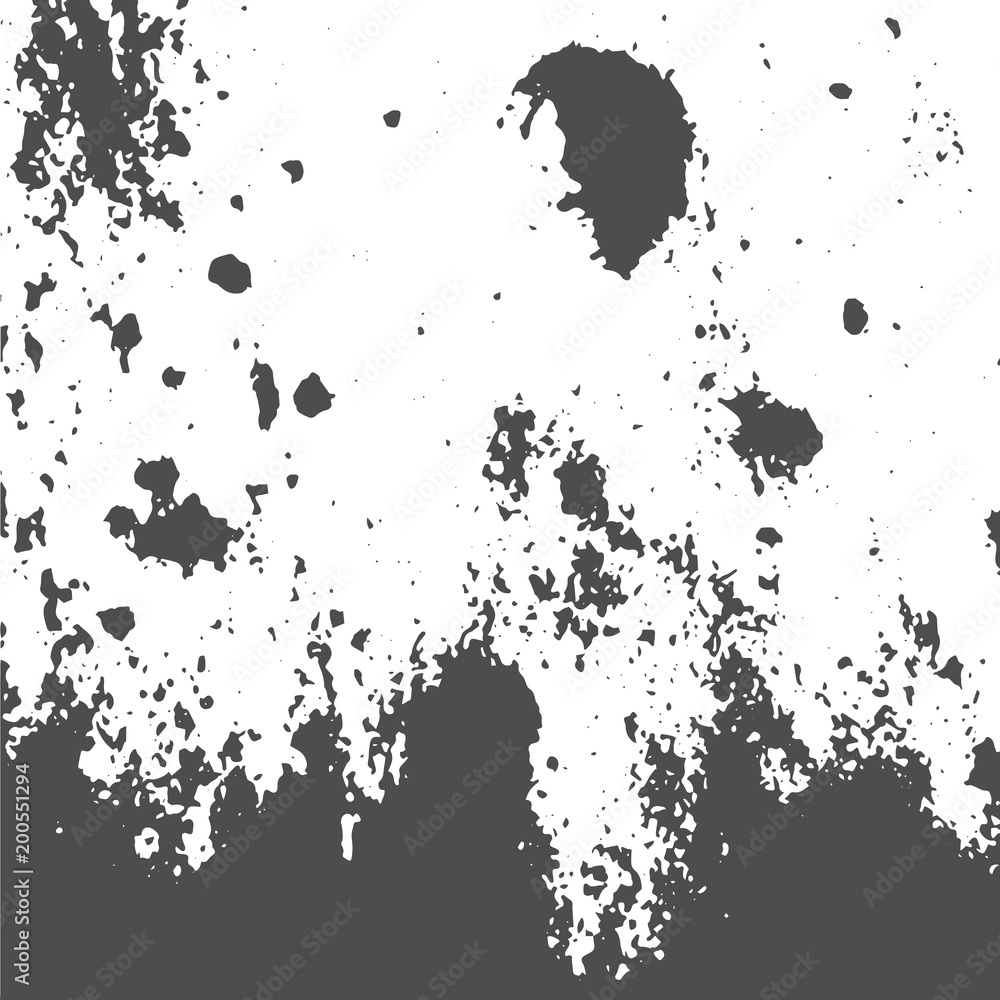 Grunge Black and White Distress Texture Grunge Black and White Distress Texture