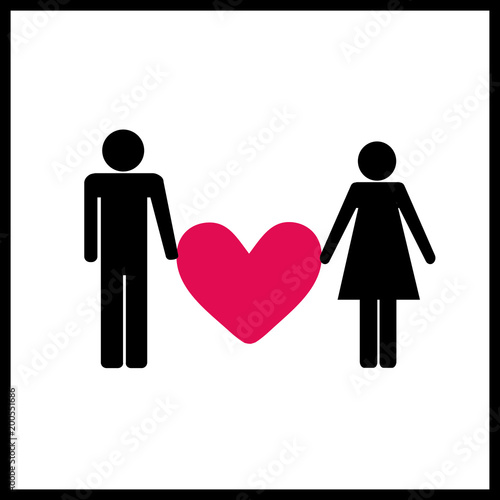 Man and woman are heart3