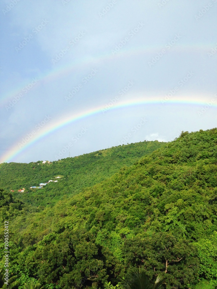 Rainbow, Terreville, Schoelcher, Martinique Rainbow, Terreville, Schoelcher, Martinique