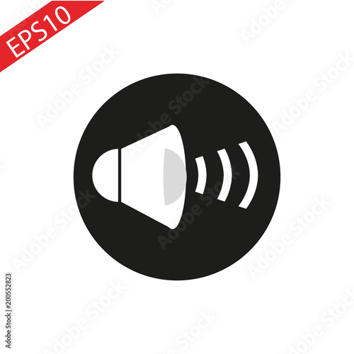 volme down icon ui vector eps jpg picture flat app web photo