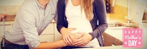 Wallpaper Mural Composite image of mothers day greeting Torontodigital.ca