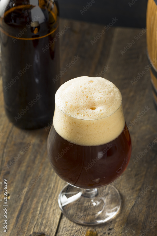 Alcoholic Barrel Aged Sour Beer Alcoholic Barrel Aged Sour Beer