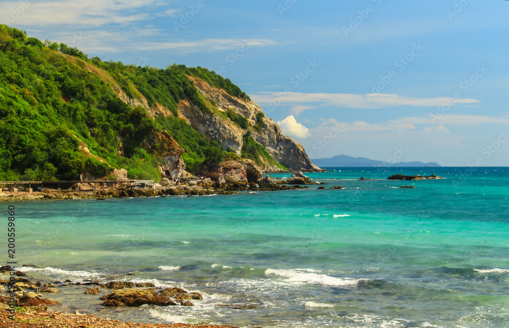 Fototapeta premium Landscape tropical beach Koh Larn Thailand