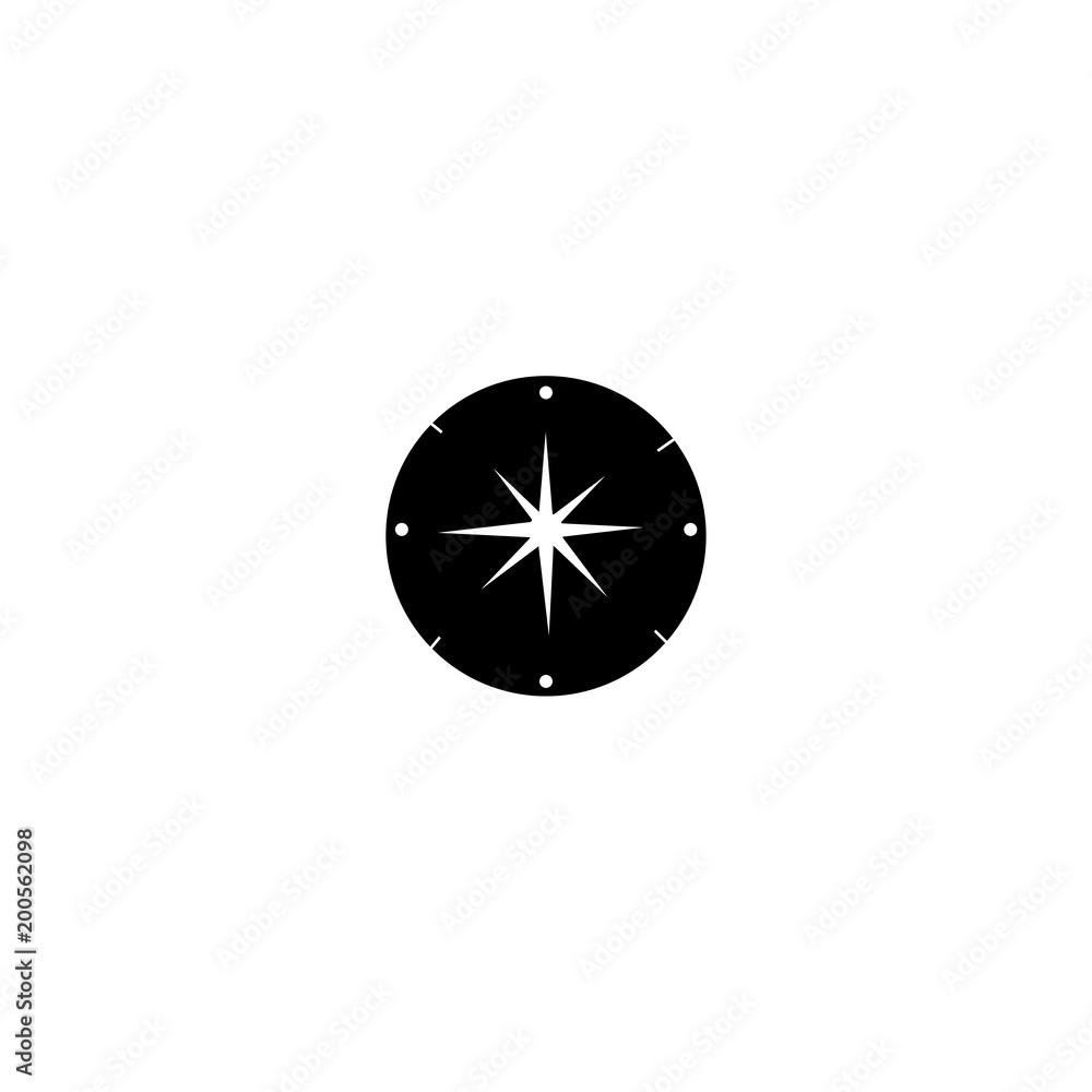 Compass icon isolated on white background Compass icon isolated on white background