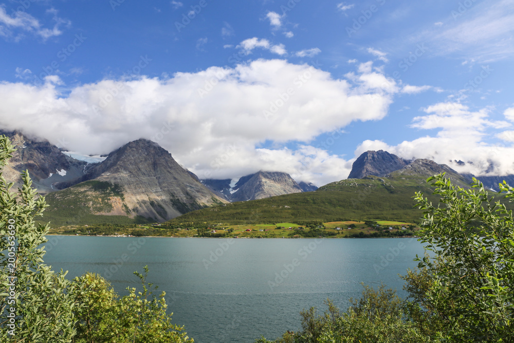 Lynsgsalpene in Troms Northern Norway