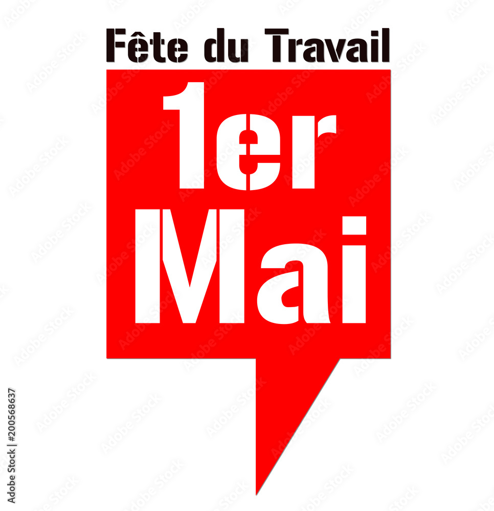 Fête du travail le 1er mai Fête du travail le 1er mai
