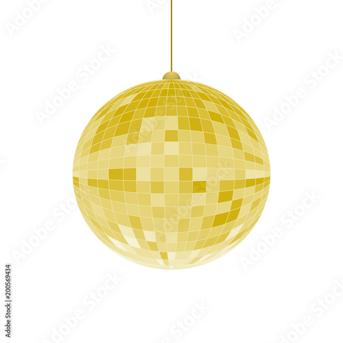Disco ball Vector icon