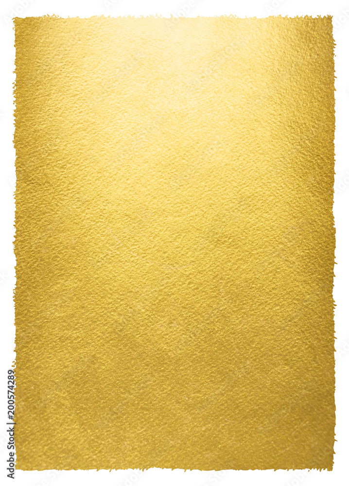 Gold background with uneven, artistic edges. Rectangle shape. Rough ...