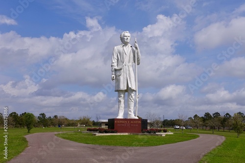 Vászonkép Stephen F. Austin Statue