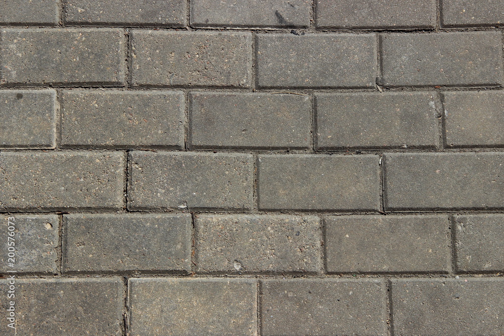 Background, texture – tile, wall, grey brick Background, texture – tile, wall, grey brick