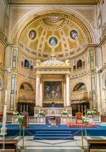 Basilica of Saint Lawrence in Damaso in Rome, Italy. © e55evu