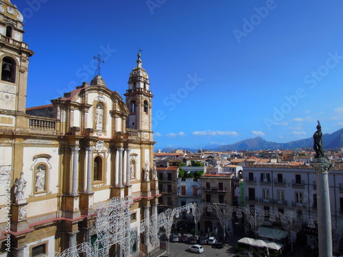 イタリア、シチリアのパレルモの風景