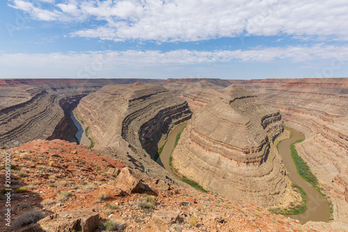 Scenic Goosenecks State Park Utah photo