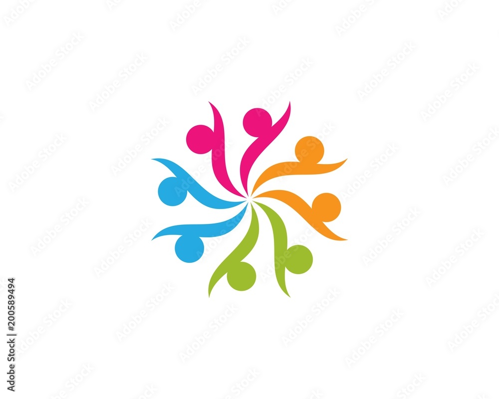 community care Logo template community care Logo template