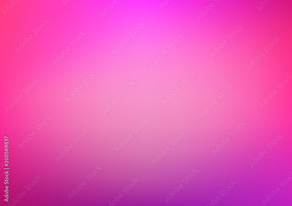 Fototapeta premium Blurred Pink Background. Vector Abstract Illustration in A4 Size.