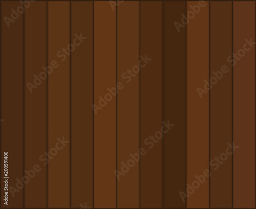 Beautiful wooden brown panelings pattern background, illustration design