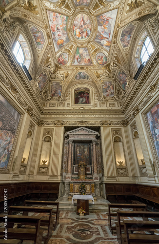 Side Chapel of the Basilica of St Mary in Trastevere