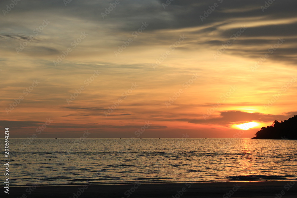 Perfect Beach Sunset