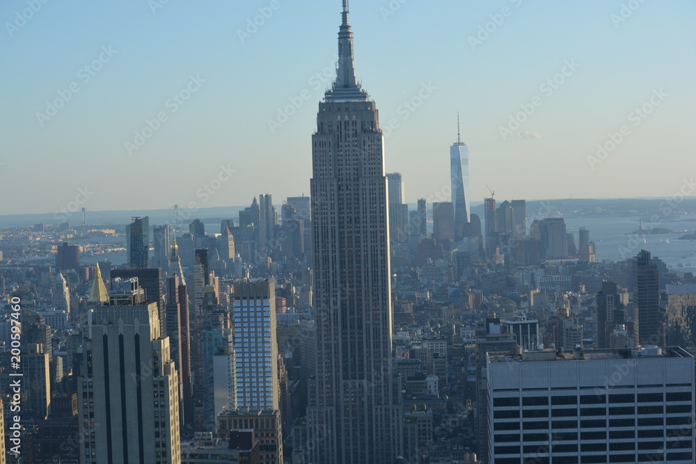 Fototapeta premium Nowy Jork na Manhattanie