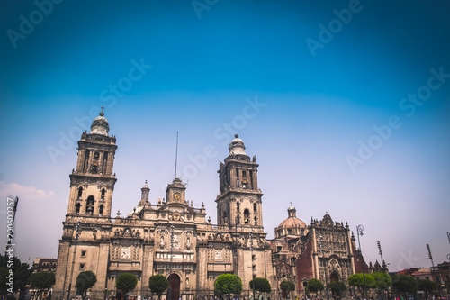 Church in Ciudad de Mexico, Mexico