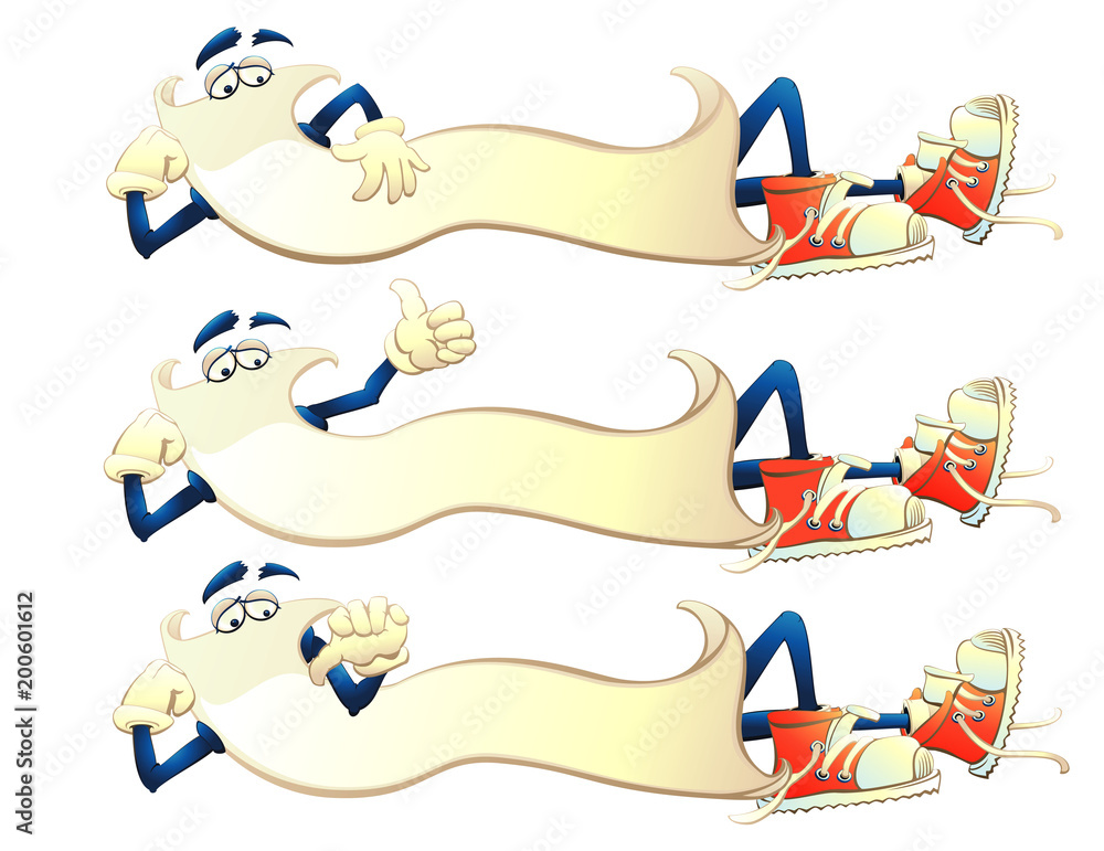 Naklejka premium Sign Man Set 9