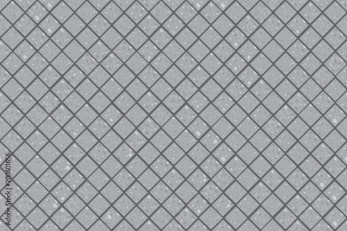 Brick wall texture. Vector seamless background.