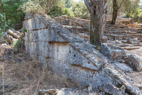 Wallpaper Mural Ruins of the ancient amphitheater on the Sideyri island in Turkey Torontodigital.ca