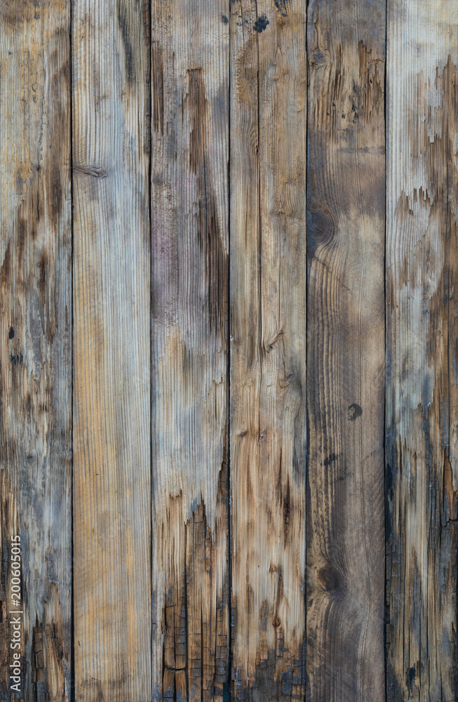 vintage ancient wooden surface, decaying boards