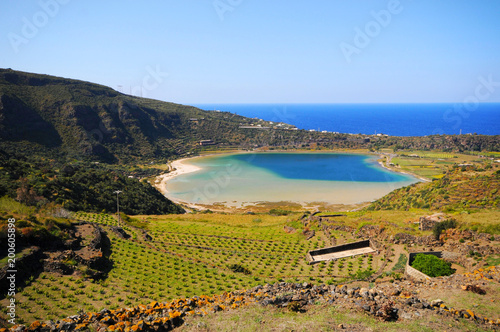 イタリア、シチリアのパンテッレリア島の風景