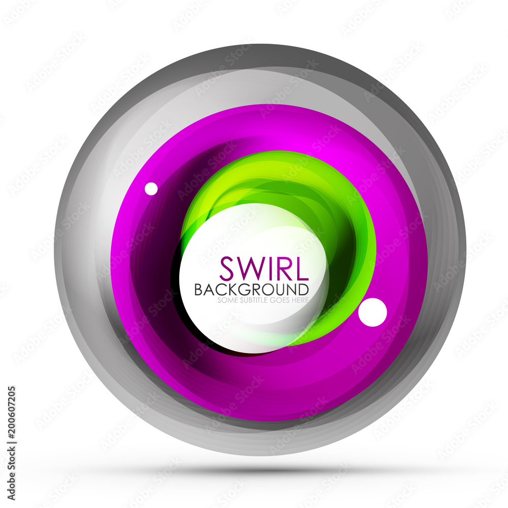Spiral swirl flowing lines 3d vector abstract digital motion background design. Rotating concept Spiral swirl flowing lines 3d vector abstract digital motion background design. Rotating concept
