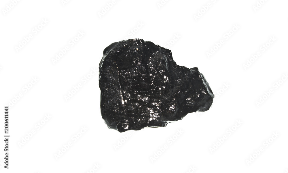 coal isolated on white background coal isolated on white background