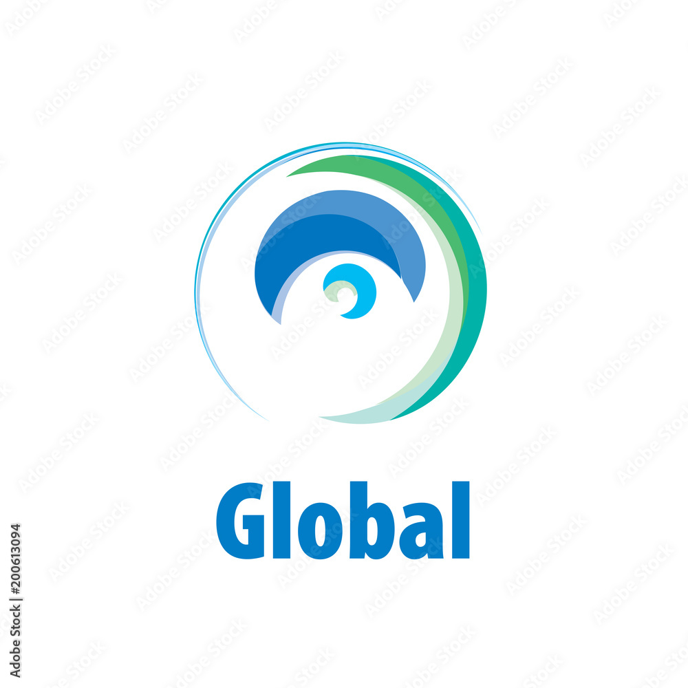 Fototapeta premium vector logo globe