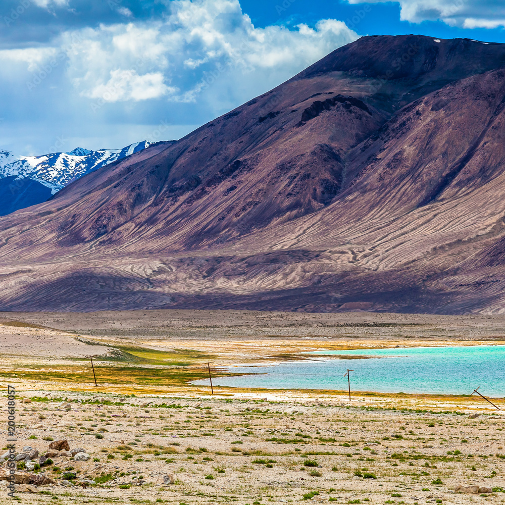 Fototapeta premium Nice view of Pamir in Tajikistan