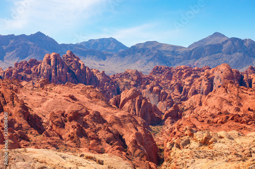 Fire Canyon in the Valley of Fire State Park, Nevada, United States