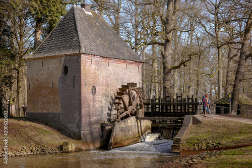 Watermill Hackfort in the Netherlands