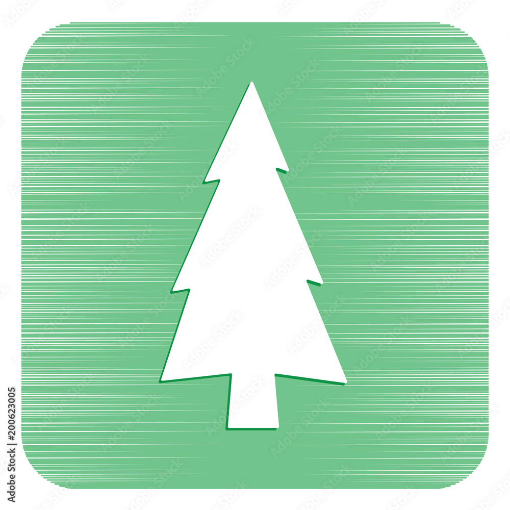 Obraz premium Fir Trees icon
