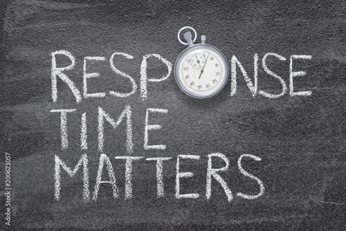 response time matters watch photo