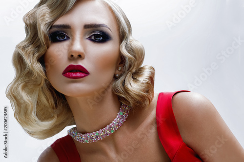 Hollywood style beauty image