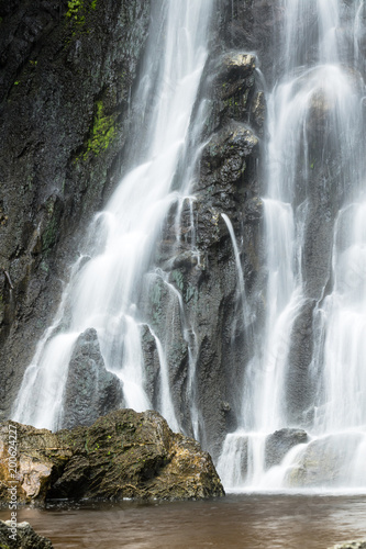 Namtok (Waterfall) Khlong Lan in Khlong Lan National Park, Kamphaeng Phet, Thailand