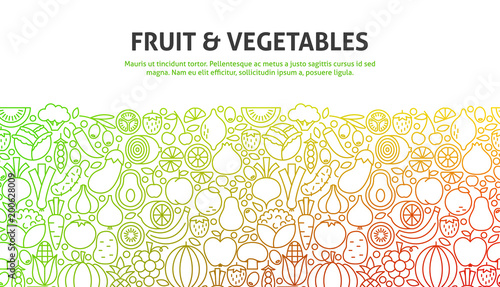 Fruit and Vegetables Concept