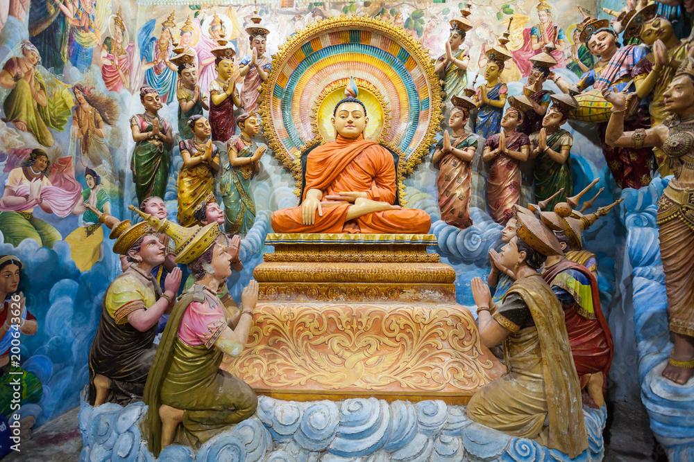 Obraz premium Buddhist Temple in Negombo