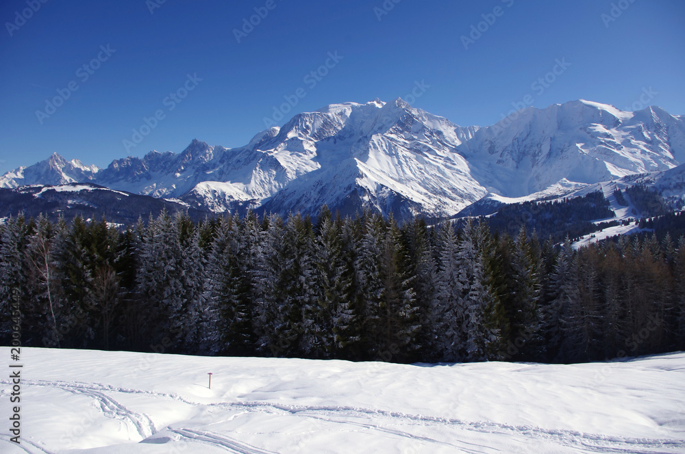 Les Alpes en hiver